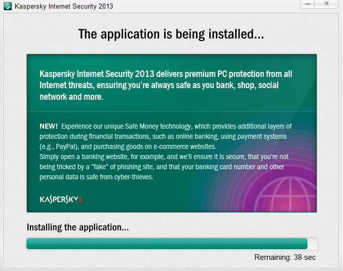 รอจนกระทั่งติดตั้งเสร็จ